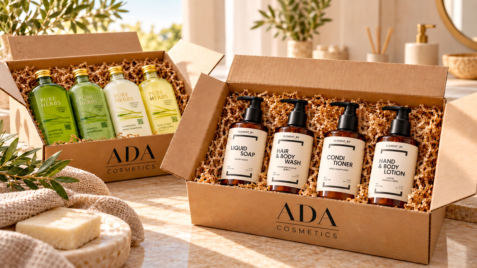 ADA Cosmetics sets and gift sets