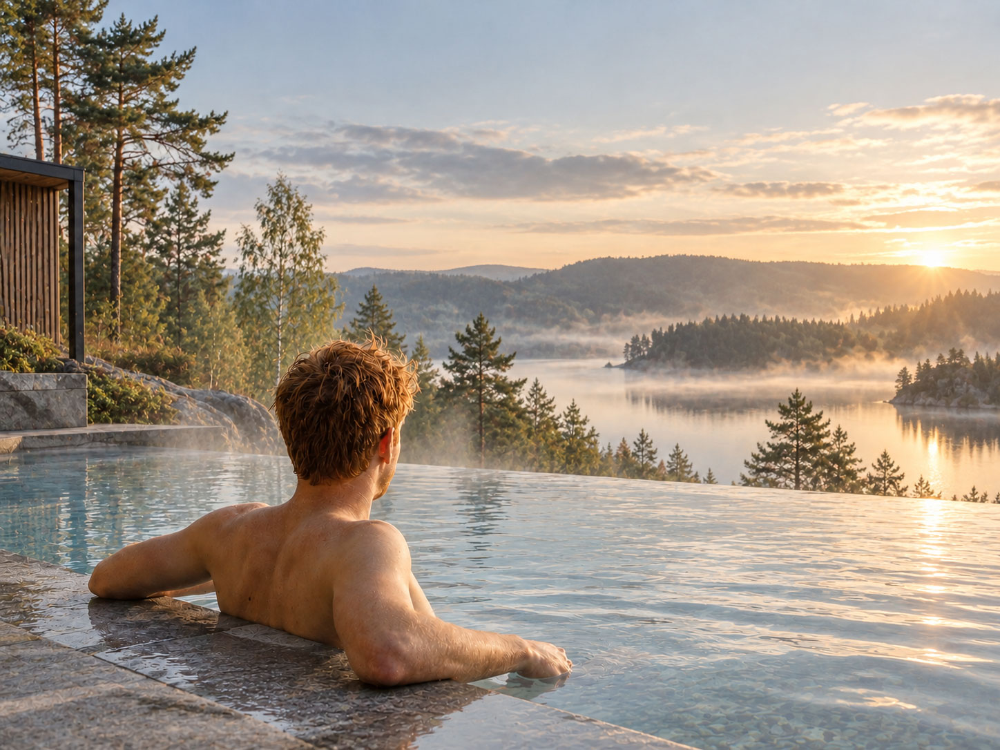 Aqua Senses inspiriert von einem nordischen Rückzugsort am See