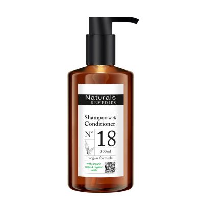 Naturals Remedies 300ml Shampoo mit Conditioner
