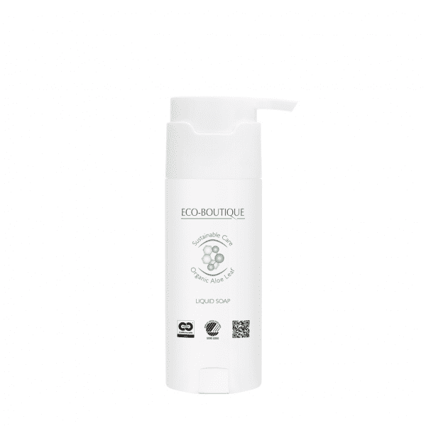 Revitalizing liquid soap with organic aloe vera extract