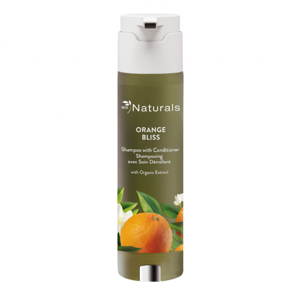 Veganes Shampoo mit Conditioner mit Zitrone und Orange