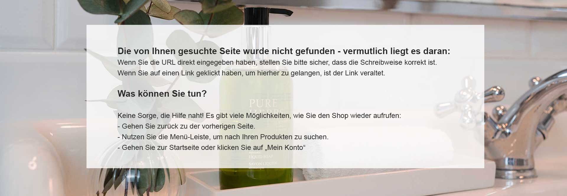 Fehlerseite 404